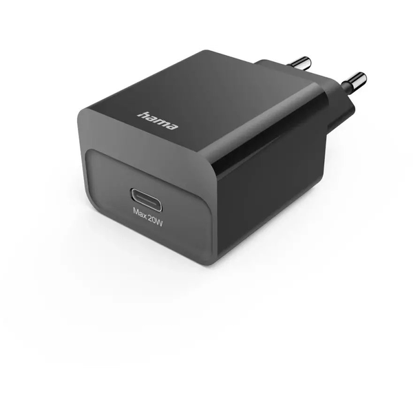 Hama 00201959 Caricabatterie per dispositivi mobili Auricolare, Power bank, Smartphone, Tablet Nero AC Ricarica rapida Interno