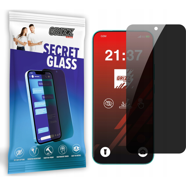 Szkło prywatyzujące GrizzGlass SecretGlass do Honor X8c