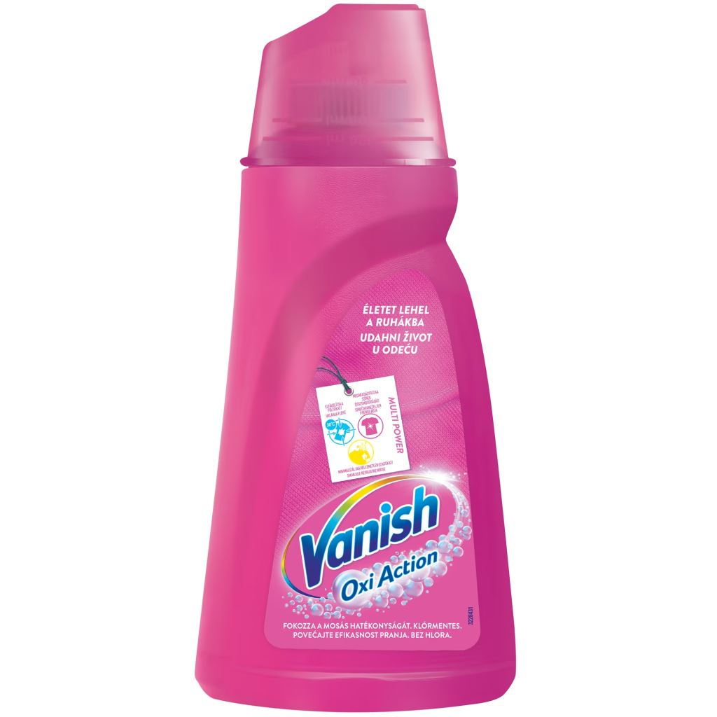 Vanish Oxi Action folttisztító színes ruhákhoz 1 liter (5997321747743) (5997321747743)