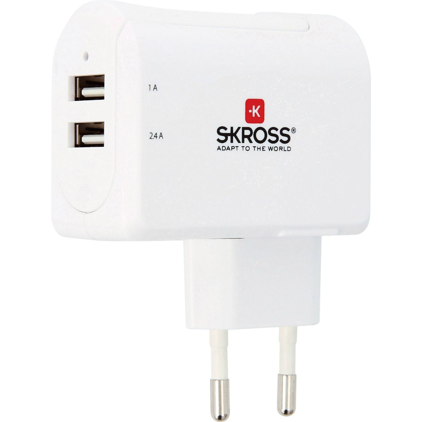 SKROSS 2 x USB-A hálózati töltő 3,4A (2.800111) (2.800111)