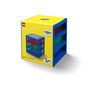 LEGO 3 fiókos tárolóállvány - Kék