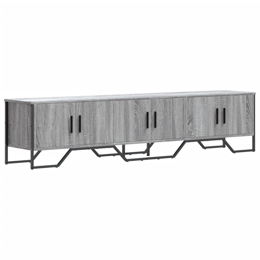 szürke sonoma színű szerelt fa TV-szekrény 180 x 34 x 41 cm (848592)