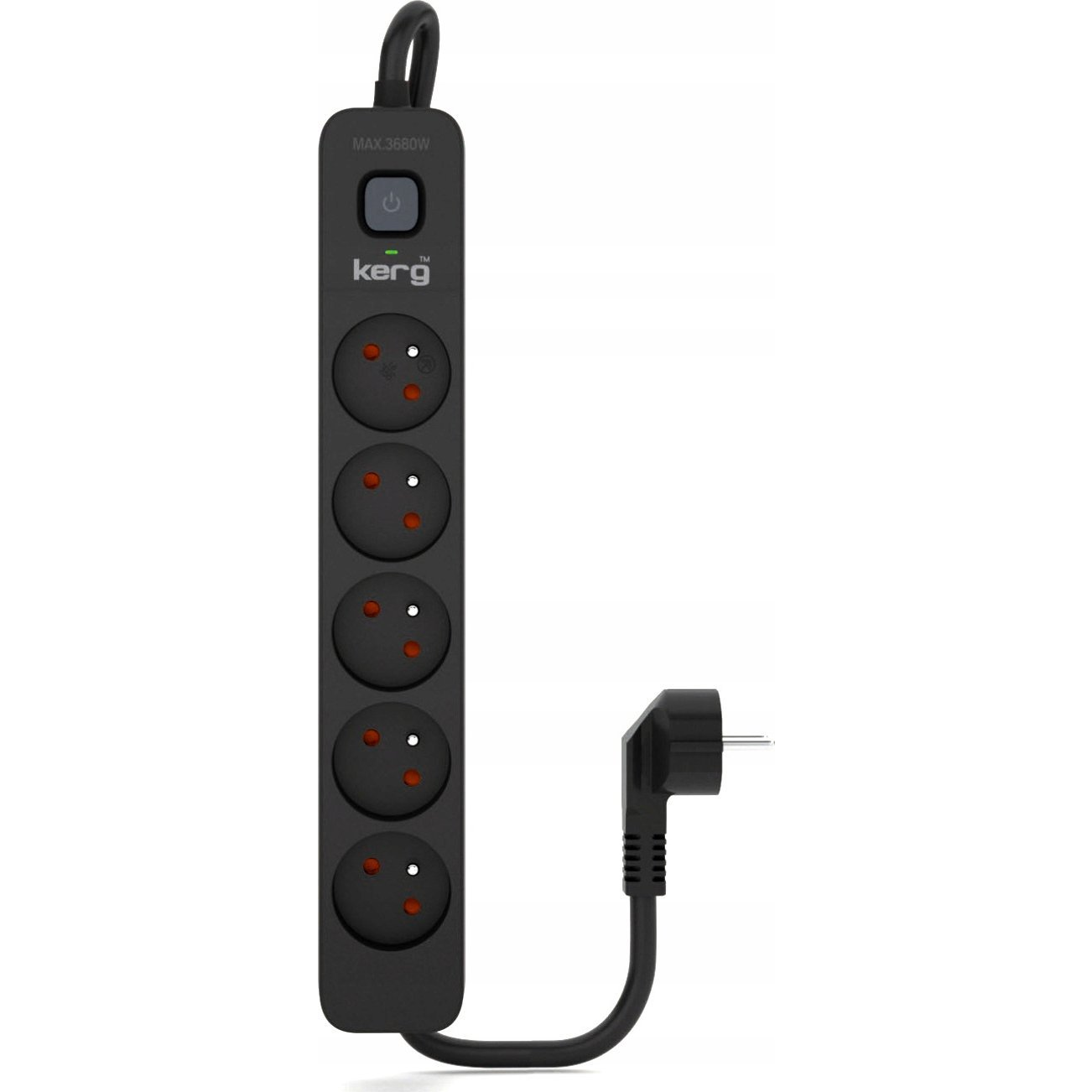 Kerg 5 gniazd 3.0m 3×1,5MM (M02517)