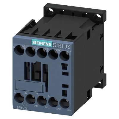 Siemens 3RT2015-1BB42 AC3:3KW 1NC DC24V mágneskapcsoló (3RT2015-1BB42)