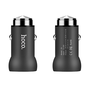 Зарядно устройство за кола HOCO, Z4, USB гнездо, 5V / 3400mA, QC2.0, Fast charging support, Черен
