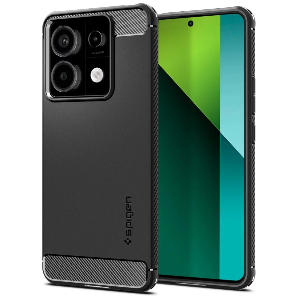 Spigen Rugged Armor Redmi Note 13 Pro 5G / POCO X6 5G tok fekete (ACS07254) (ACS07254)