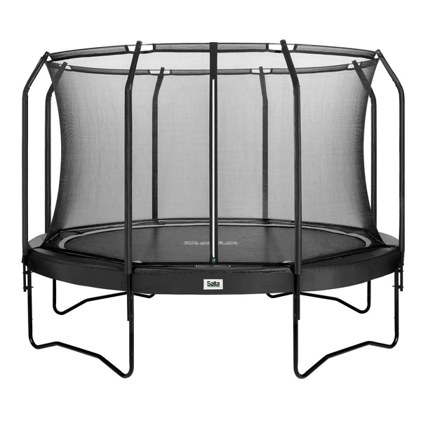 Salta Premium Negro Edition Combo - 396 Cm Cama Elástica Recreativas Y De Exterior