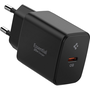 Spigen Essential Hálózati Töltő Type-C Aljzat 20w, Pd Gyorstöltő 3.0, Fekete