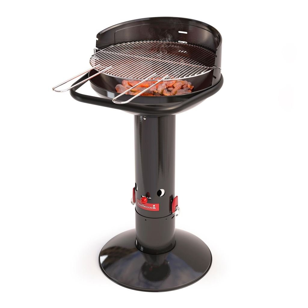Barbecook Loewy 50, 47,5cm átmérőjű zománcozott faszenes grill fekete (BC-CHA-1008) (BC-CHA-1008)