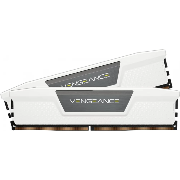 Памет Corsair Vengeance Std PMIC, XMP 3.0 White Heatspreader, 32GB (2x16GB), DDR5, 6400MT/s, CL 32