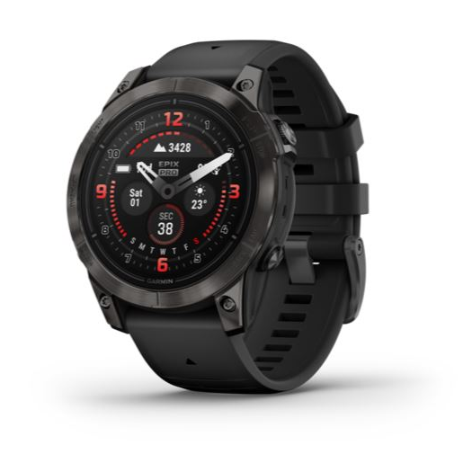 Garmin Epix Pro Gen 2 Sapphire 47 mm смарт часовник, карбоново сив DLC