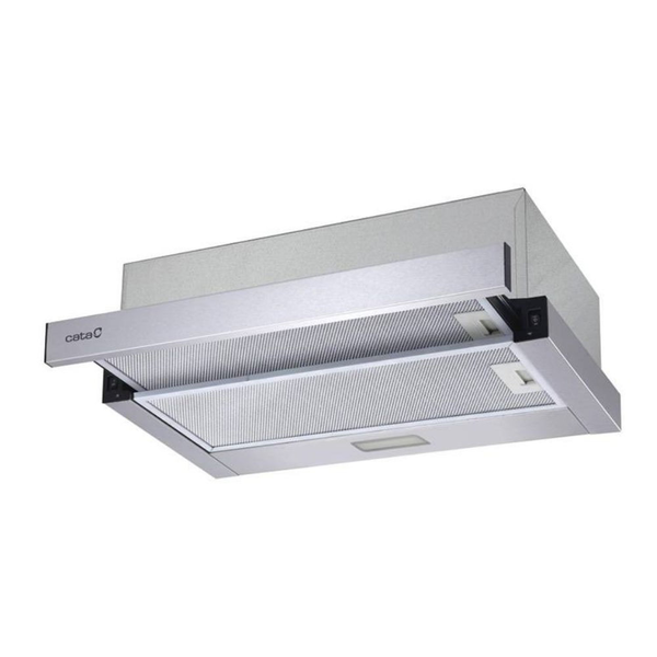 Cata TFB-5150 X Kihúzható Páraelszívó 50cm Inox
