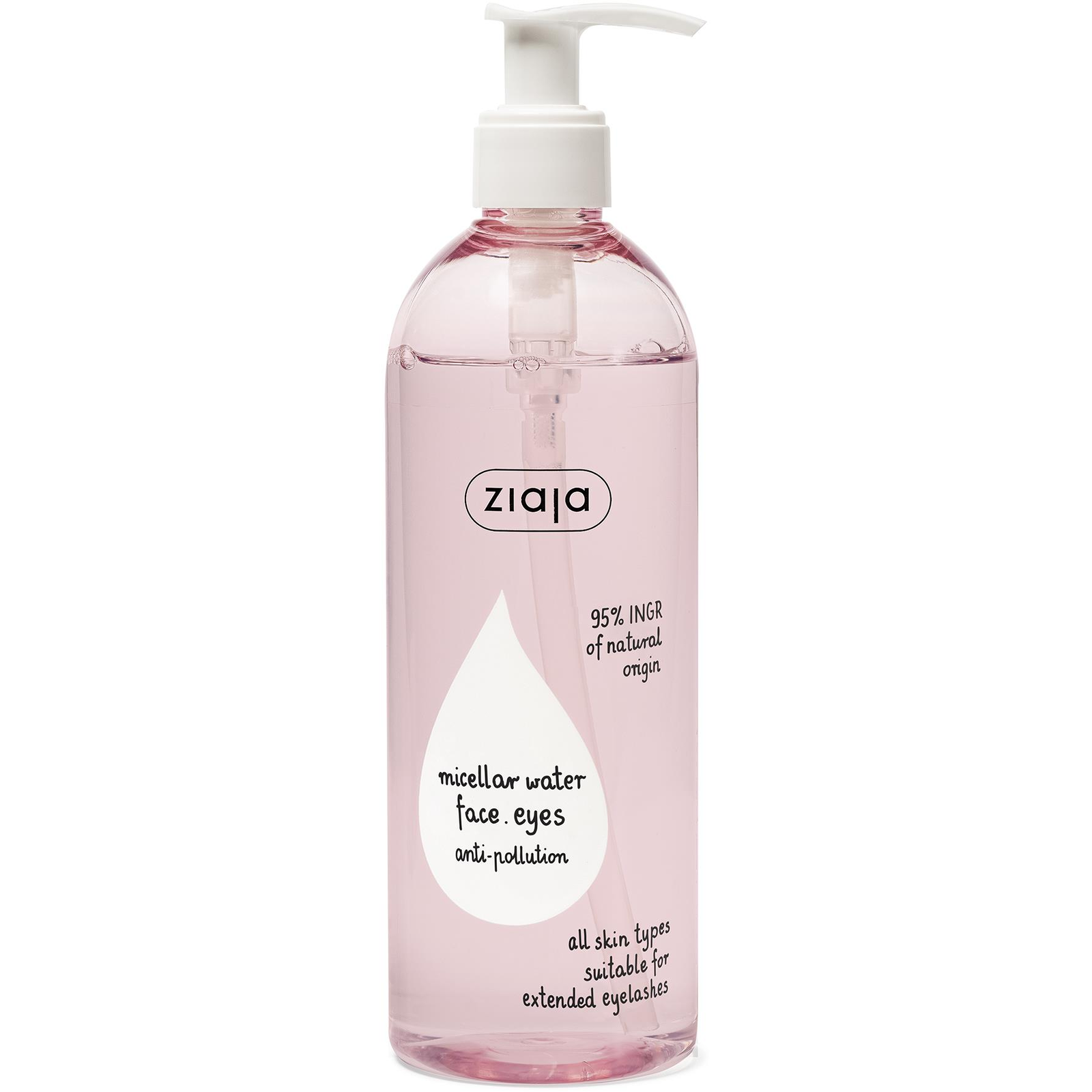 ZIAJA Micellás víz univerzális minden bőrtípusra 390 ml (5901887050032)