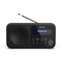Портативно радио Sharp Tokyo, DAB+, FM RDS, Bluetooth, Черен