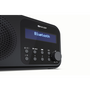 Портативно радио Sharp Tokyo, DAB+, FM RDS, Bluetooth, Черен