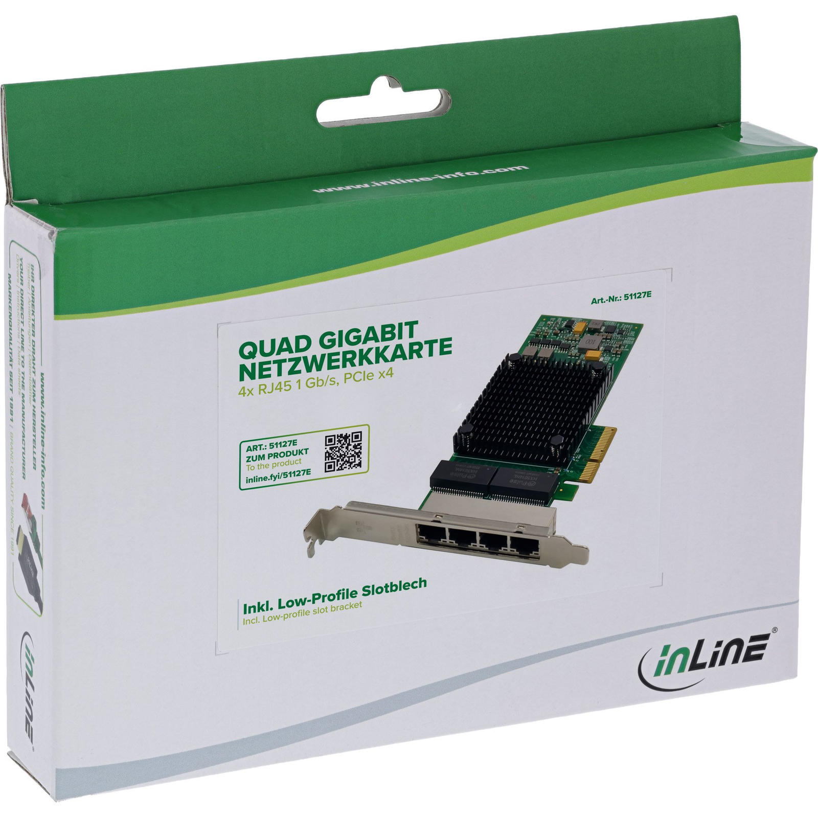 InLine 51127E csatlakozókártya/illesztő Belső