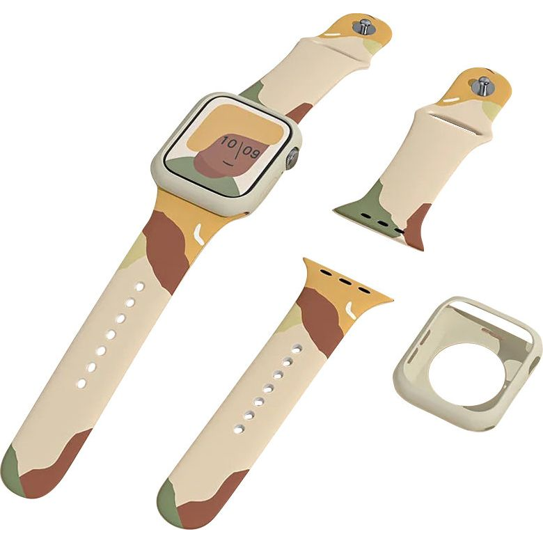 Hurtel Moro Szilikon Szíj Apple Watch 38/40/41 mm Terepmintás (9145576238127)