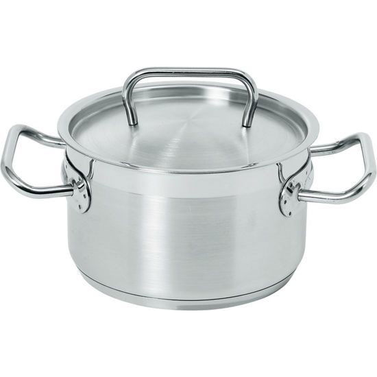 HENDI alacsony, fedéllel ellátott edény, 3,5l 836200 (836200)