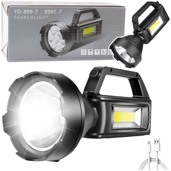 Lean Toys Led Munkalámpa, 4 Üzemmód, Külső Akkumulátor