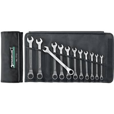 Racsnis gyűrűs csavarkulcs készlet 12 részes Stahlwille 17/12 96411712 (96411712)