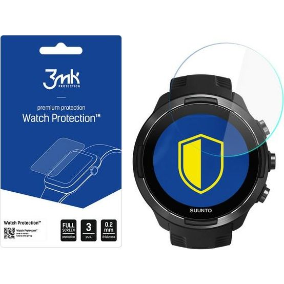 3mk Óra kijelző védőfólia FlexibleGlass hibrid üvegfólia 7H Suunto 9 (3MK1768)