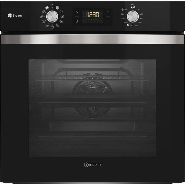 Indesit IFWS 4841 JH BL фурна 71 Д Черен