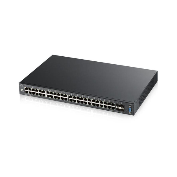 Zyxel XGS2210-52 Administreret L2 Gigabit Ethernet (10/100/1000) 1U Sort
