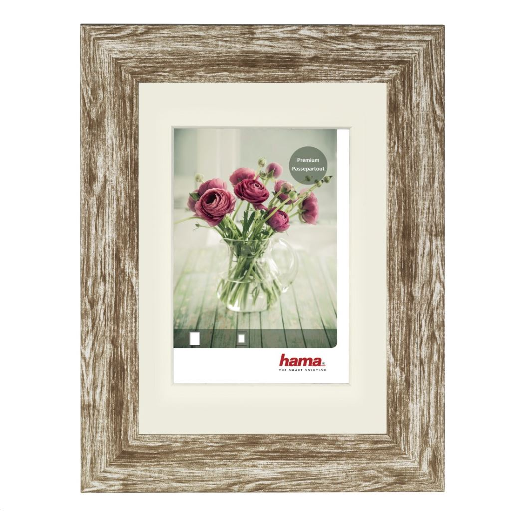 Hama 175274 Chalet műanyag keret 15x20 cm-es barna (175274)