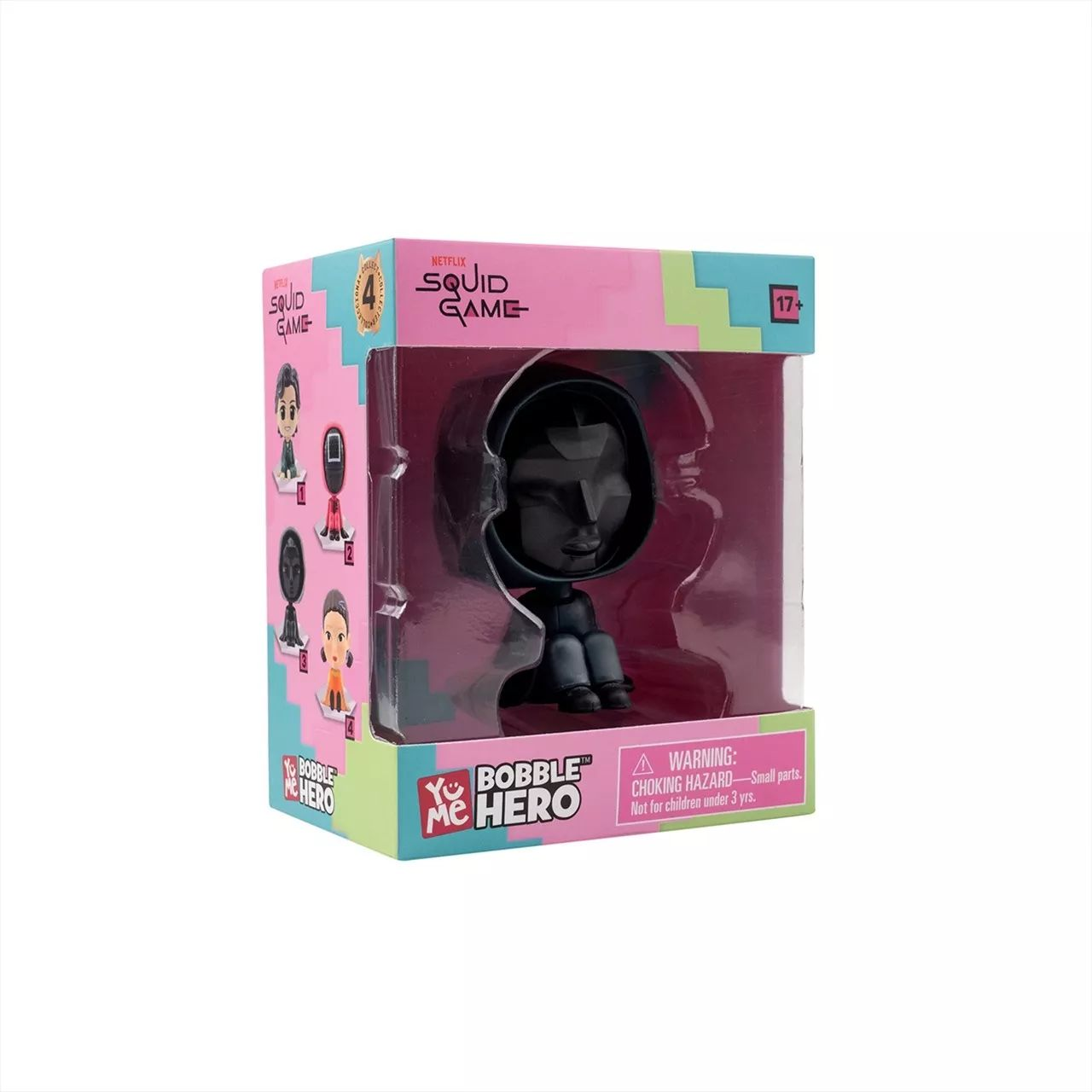 YuMe Toys Sqiud Game Bobble Hero ablakos dobozban 7 cm - Frontember (10246)