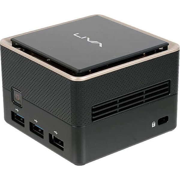ECS MiniPC - LIVA Q3 Plus (AMD V1605B, 8GB, 128GB, MicroSD, HDMI, 1xUSB2.0, 2xUSB3.2, Wifi, BT)
