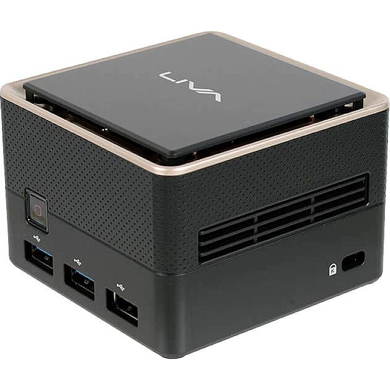 ECS MiniPC - LIVA Q3 Plus (AMD V1605B, 8GB, 128GB, MicroSD, HDMI, 1xUSB2.0, 2xUSB3.2, Wifi, BT) (95-677-MZ6A04)