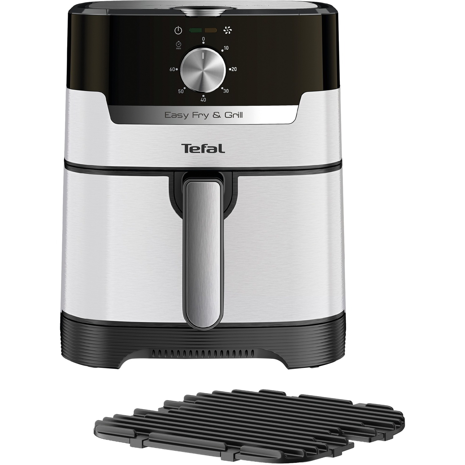 Tefal Easy Fry & Grill EY501A Samostarný 4,2 L Samostatný 1550 W Teplovzdušná fritéza Čierna, Nerezová oceľ (EY501A)