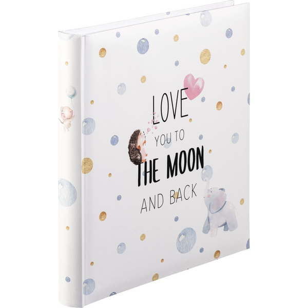 Hama To The Moon fotoalbum og arkbeskyttelse Sort, Blå, Lyserød, Hvid, Gul 300 ark 10 x 15 cm