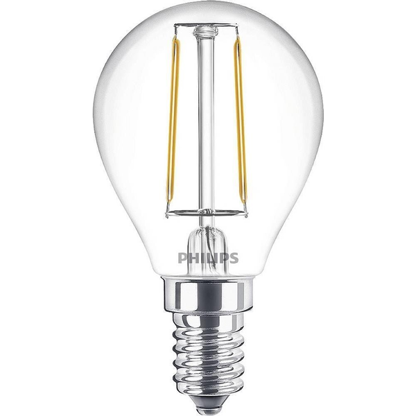 Philips 929001238695 E14 25W átlátszó meleg-fehér kisgömb alakú LED fényforrás