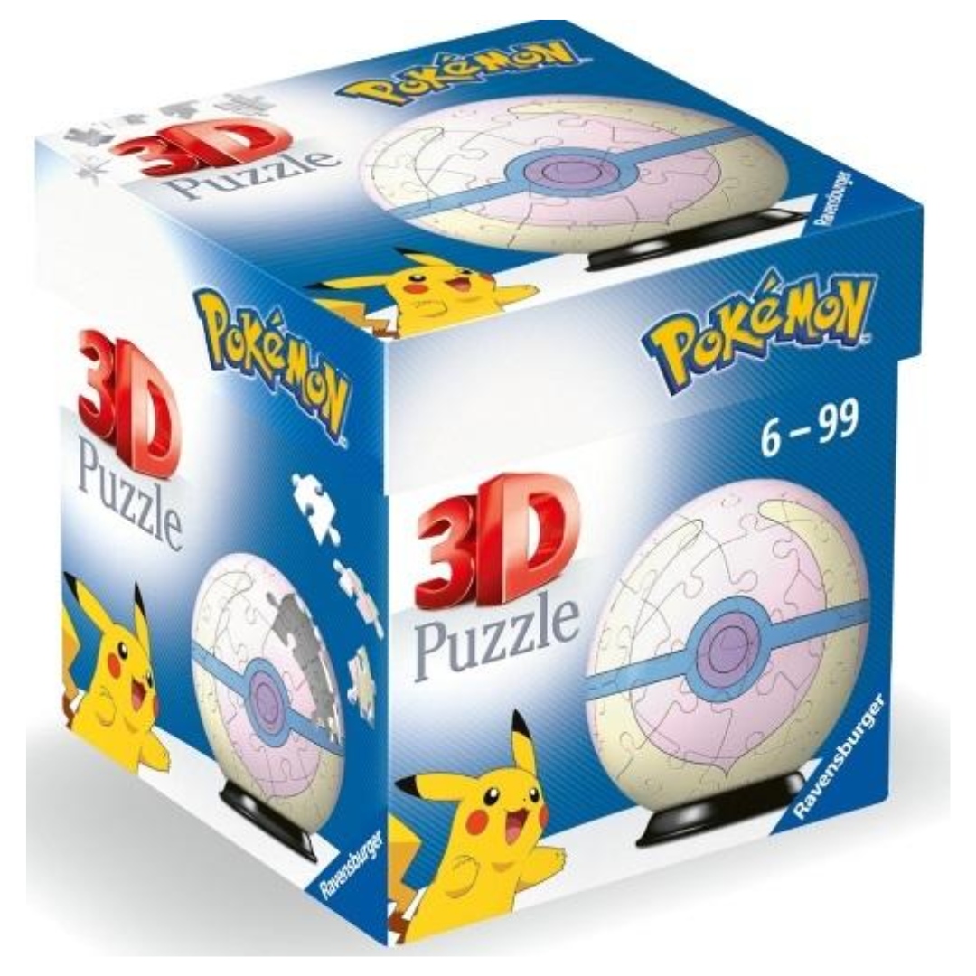 Ravensburger Pokémon Heilball - 54 darabos 3D puzzle (11582)