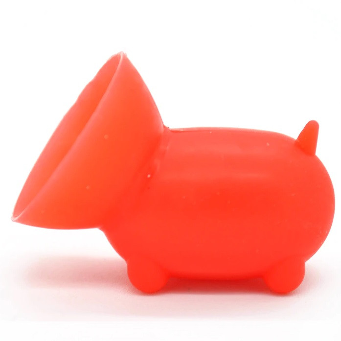 Univerzális asztali tartó, kitámasztó, telefonra tapasztható, piros (121412)