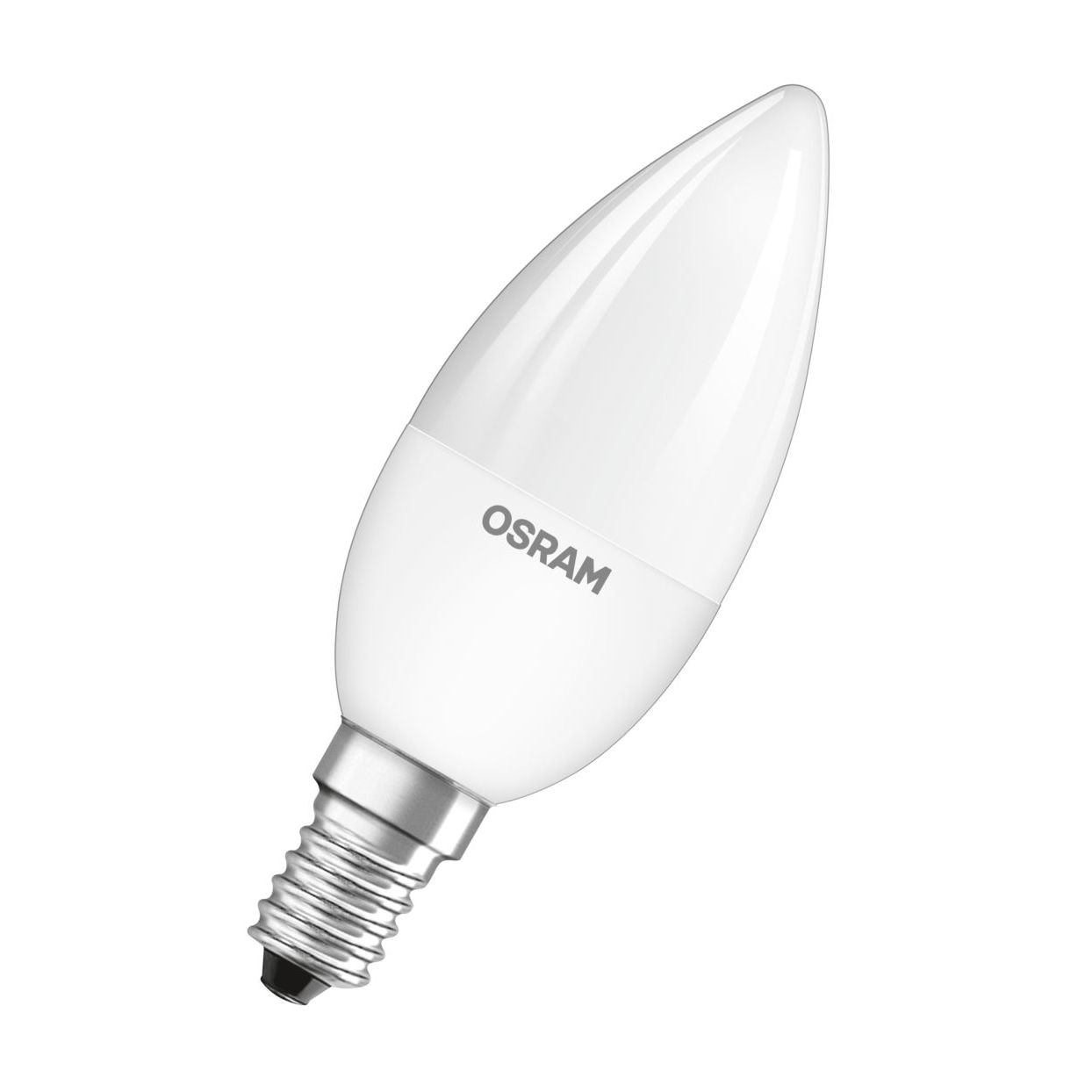 Osram Value LED fényforrás E14 7W gyertya meleg fehér matt (4058075152915) (4058075152915)