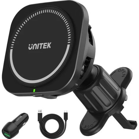 Unitek Soporte Magsafe Para Cargador De Coche, 38w