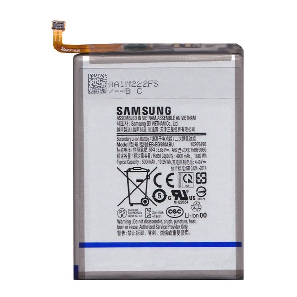 Samsung akku 5000mAh LI-ION  Galaxy M30 (SM-M305F) "Gigapack csomagolás" (EB-BG580ABU / GH82-18701A)