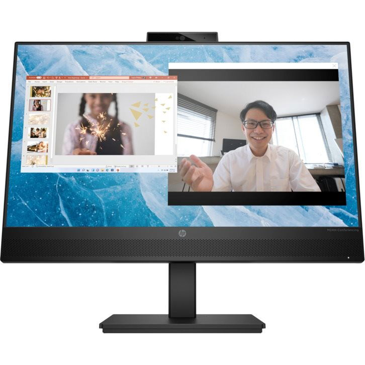 HP M24m 23,8" Full HD IPS Monitor Konferenciacélú Webkamerával (678U5AA#ABB)