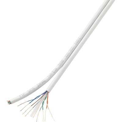 Hálózati kábel, CAT6 U/UTP DUPLEX 100m fehér, Tru Components (1567359)