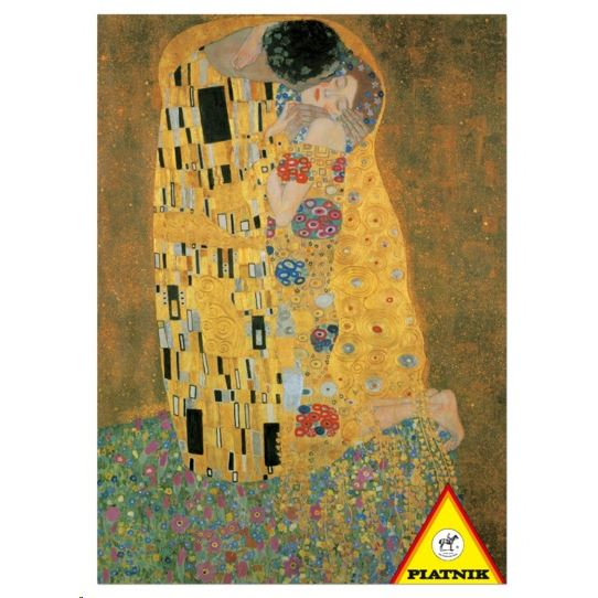 Пъзел Piatnik "Gustav Klimmt - The kiss", 1000 части, размер 68 x 48 см
