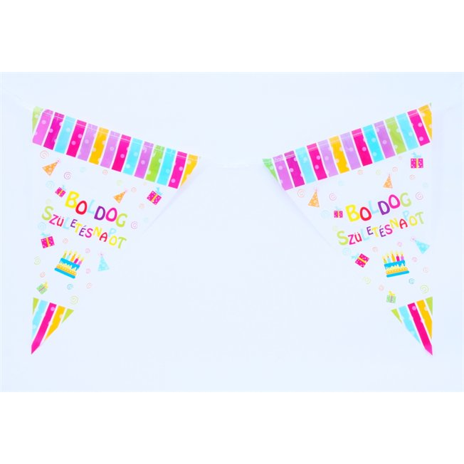 Noname F410100 Zászlófüzér - Boldog születésnapot (F410100)
