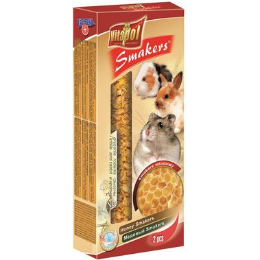 Vitapol (1115) Smakers Rúd Rágcsálóknak 2db 90 g Méz