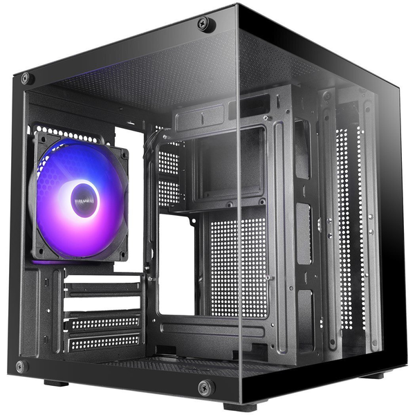 Mars Gaming MC-CUBE computerbehuizing Mini Tower Zwart