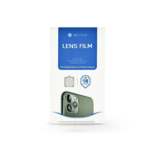 Протектор Best Suit Flexible Nano Glass, 9H, за камера, за Apple iPhone 11 Pro Max, Безцветен