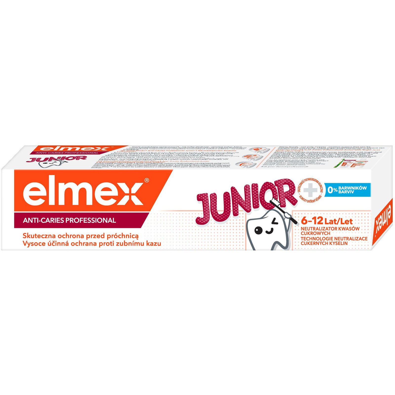 ELMEX Anti-Caries Professional Junior 6-12 év 75 ml (8718951573345)
