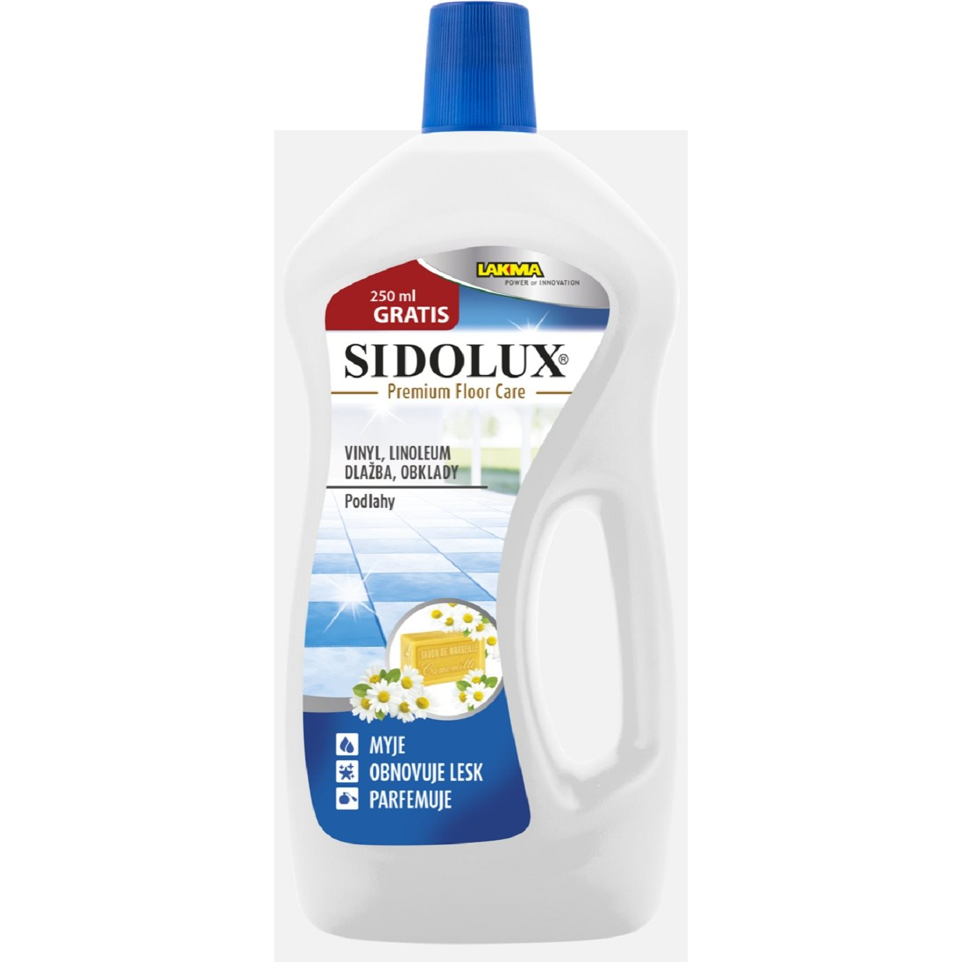 SIDOLUX Premium Floor Care Marseill Soap 1 l (5902986240249)