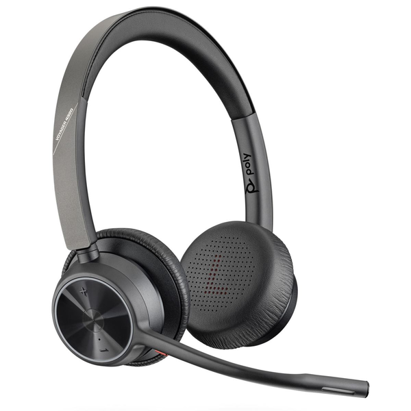 POLY 218478-01 cuffia e auricolare Wireless A Padiglione Ufficio USB tipo-C Bluetooth Nero