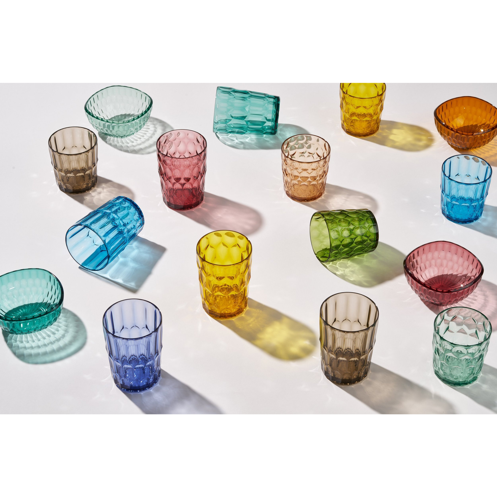 Guzzini Vanity 6 darabos pohár készlet - Vegyes színek (131403SAR52)